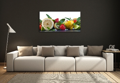 Foto schilderij op glas Fruit en groenten