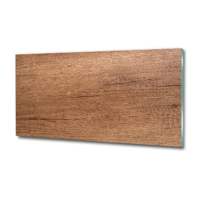 Schilderij glas Houten achtergrond