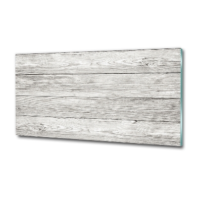 Foto schilderij op glas Houten achtergrond