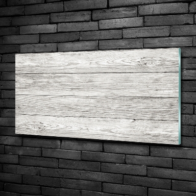 Foto schilderij op glas Houten achtergrond