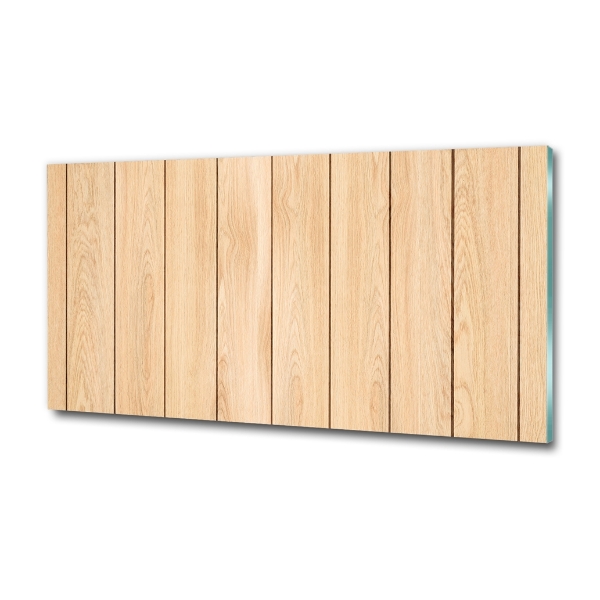 Schilderij op glas Houten achtergrond