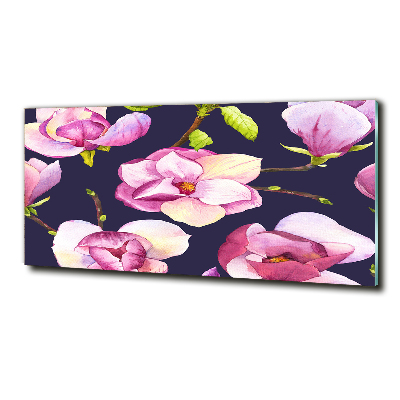 Glazen schilderij Magnolia