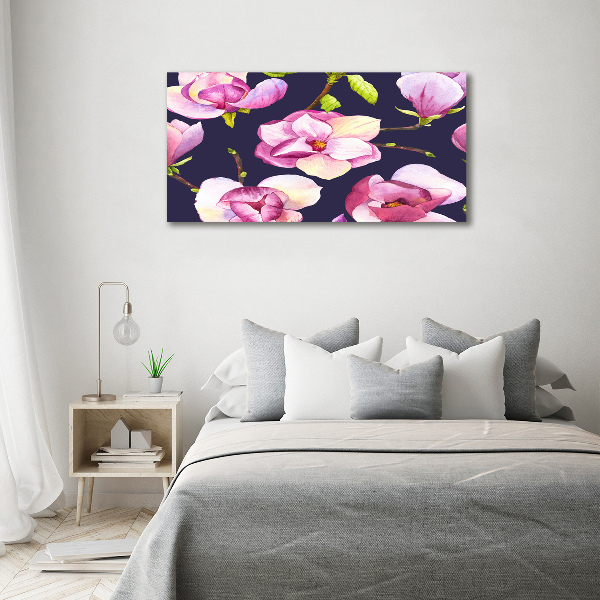 Glazen schilderij Magnolia