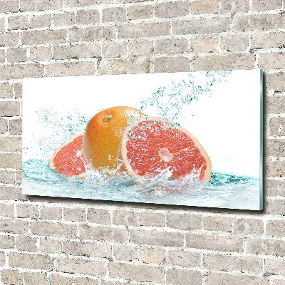Foto schilderij op glas Grapefruits