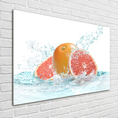 Foto schilderij op glas Grapefruits