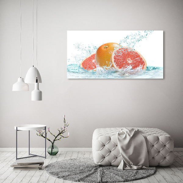Foto schilderij op glas Grapefruits
