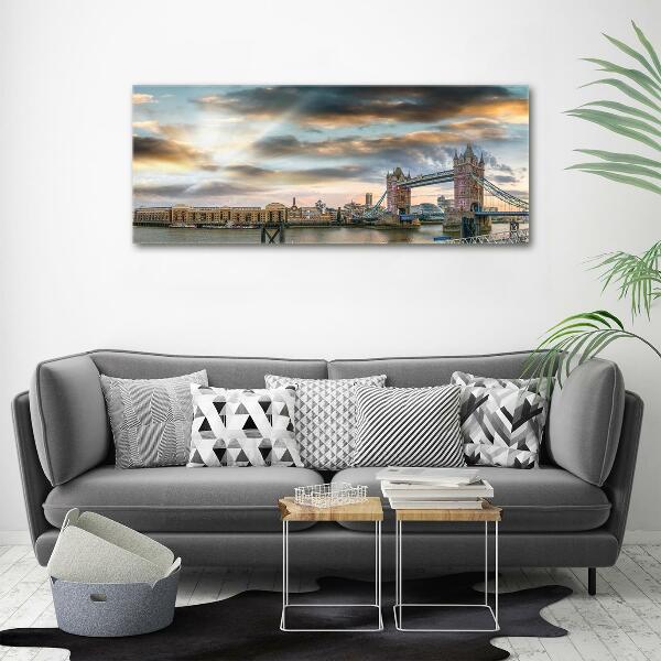 Schilderij glas Tower Bridge Londen