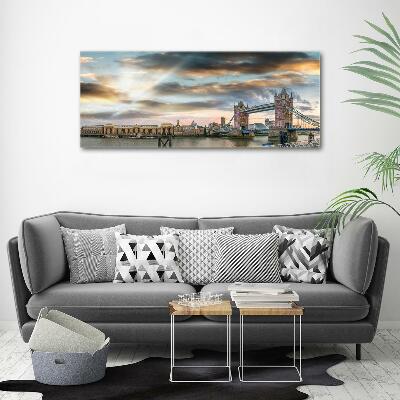 Schilderij glas Tower Bridge Londen