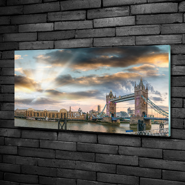 Schilderij glas Tower Bridge Londen