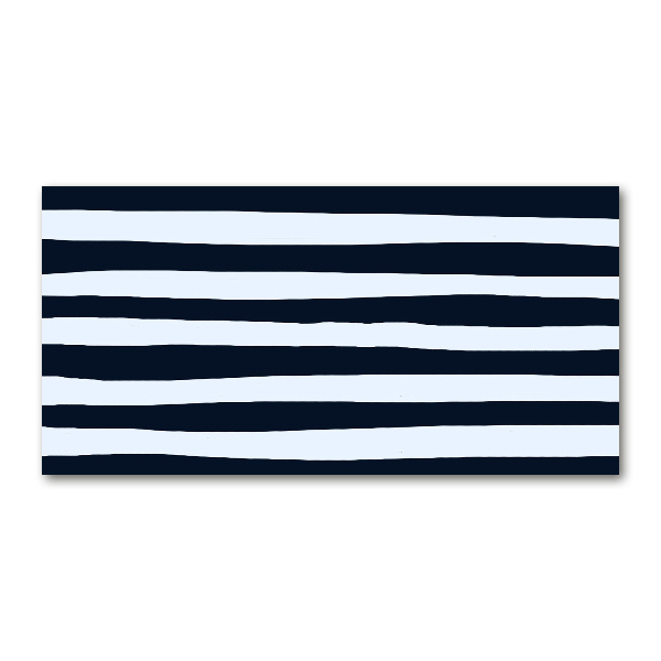 Schilderij glas Gestreepte achtergrond