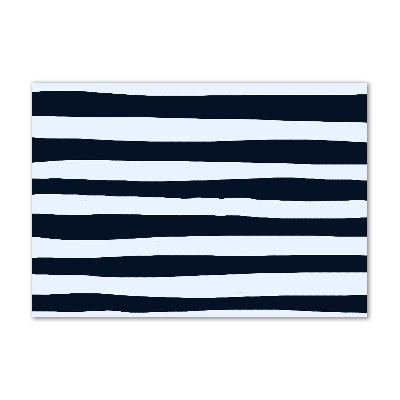 Schilderij glas Gestreepte achtergrond