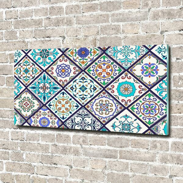Glazen schilderij Keramische tegels