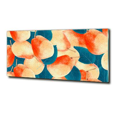 Glazen schilderij Peren