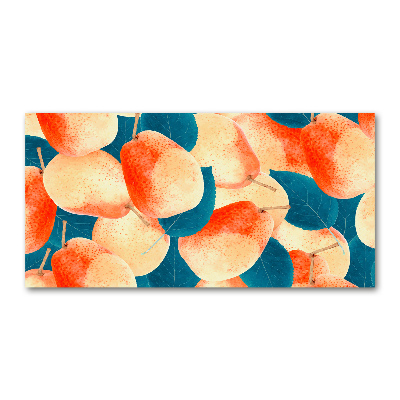 Glazen schilderij Peren