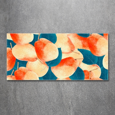 Glazen schilderij Peren