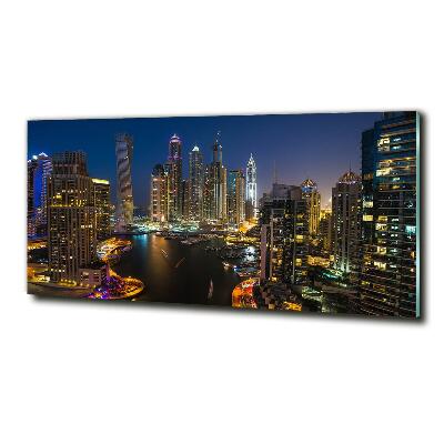 Schilderij op glas Dubai Marina