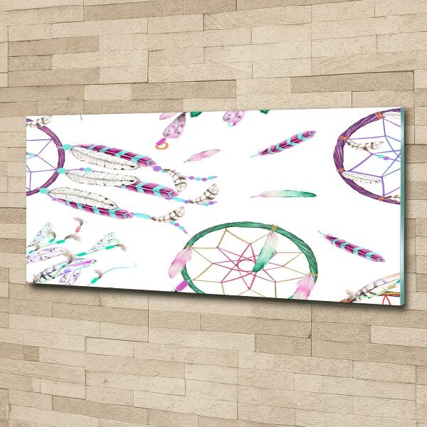 Foto schilderij op glas dromenvangers