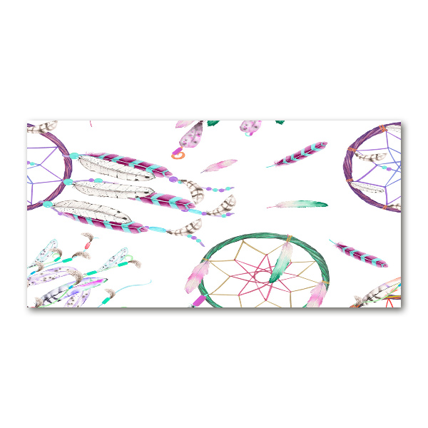 Foto schilderij op glas dromenvangers