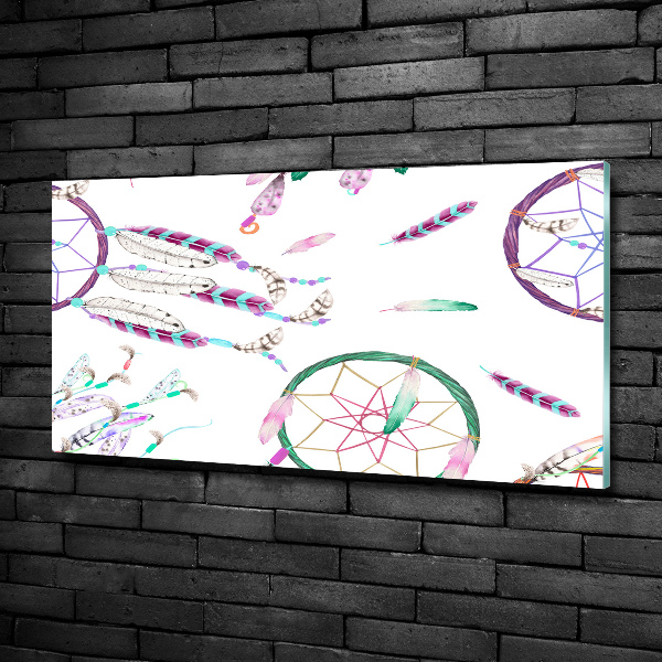 Foto schilderij op glas dromenvangers