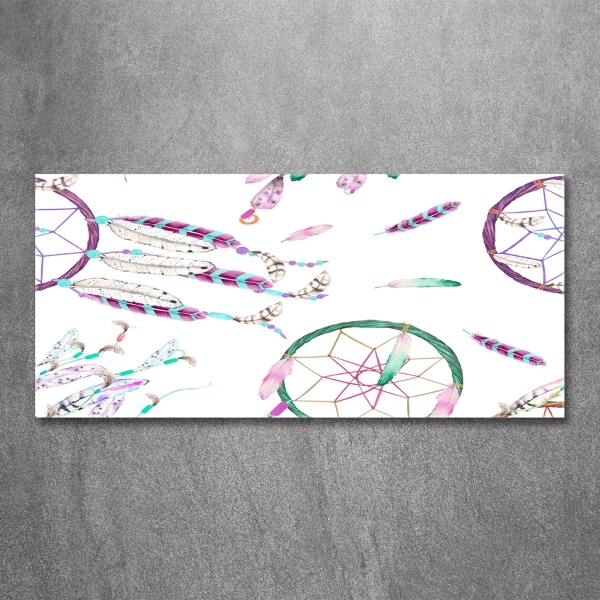 Foto schilderij op glas dromenvangers