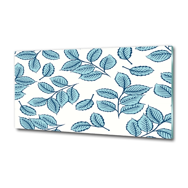 Schilderij op glas Bladeren