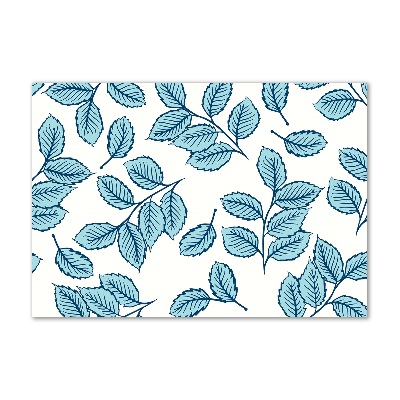 Schilderij op glas Bladeren