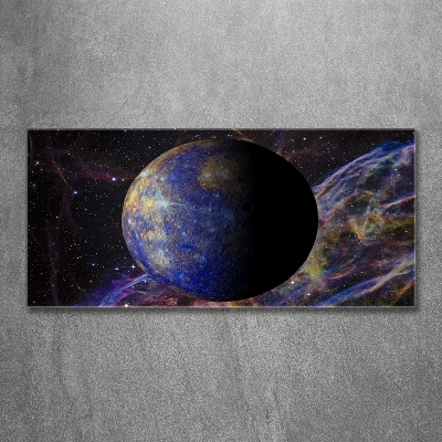 Foto schilderij op glas Kwik