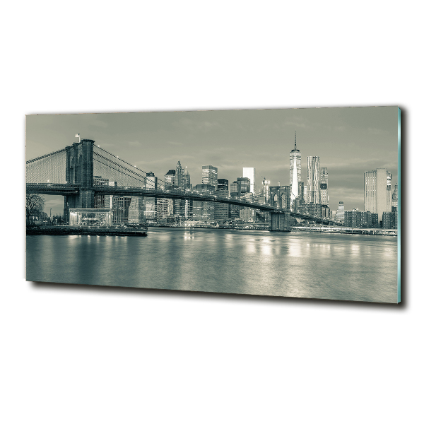 Schilderij op glas Manhattan, New York