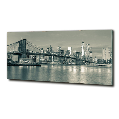 Schilderij op glas Manhattan, New York