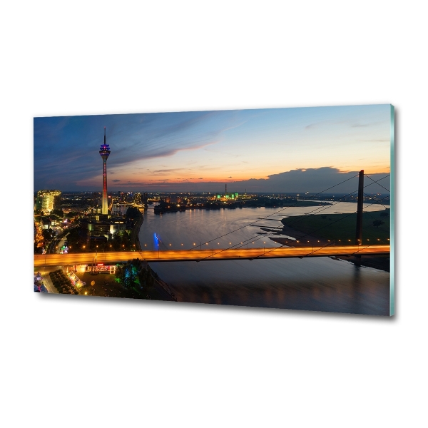 Schilderij glas Düsseldorf, Duitsland