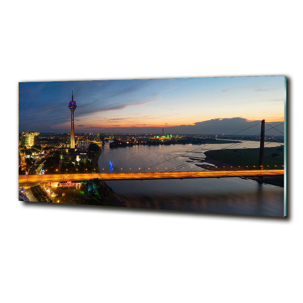 Schilderij glas Düsseldorf, Duitsland