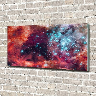 Glazen schilderij Magellaanse Wolk