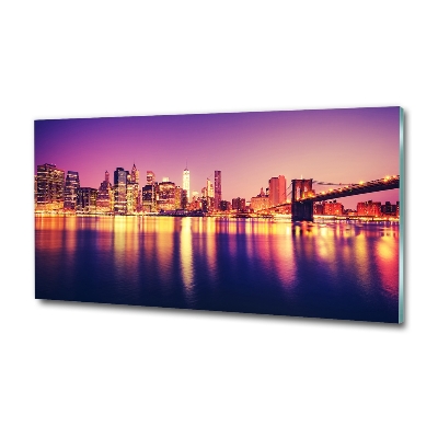 Schilderij op glas Manhattan, New York