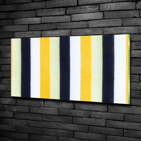 Glazen schilderij Gestreepte achtergrond