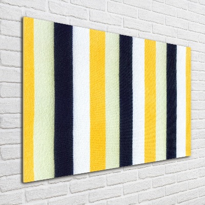 Glazen schilderij Gestreepte achtergrond