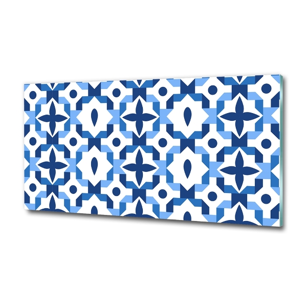 Glazen schilderij Geometrische achtergrond