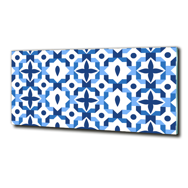 Glazen schilderij Geometrische achtergrond