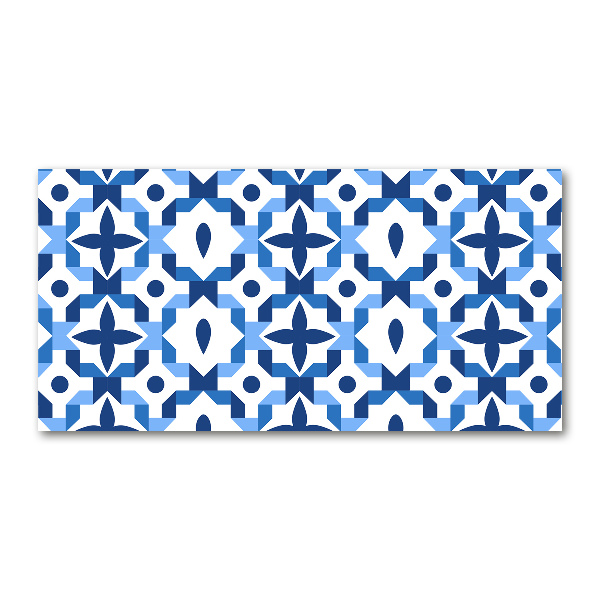 Glazen schilderij Geometrische achtergrond