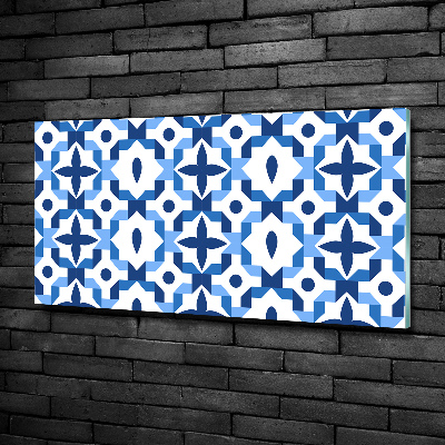 Glazen schilderij Geometrische achtergrond