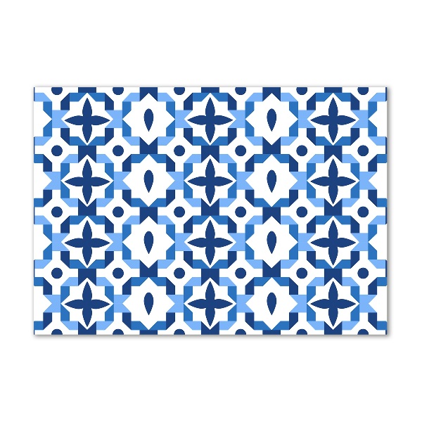 Glazen schilderij Geometrische achtergrond