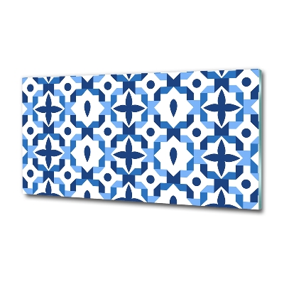 Glazen schilderij Geometrische achtergrond