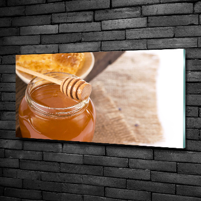 Schilderij op glas Honing