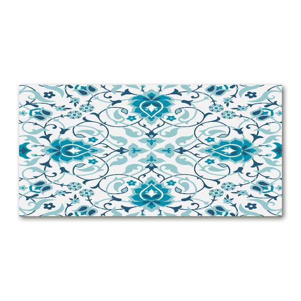 Schilderij op glas Arabisch patroon