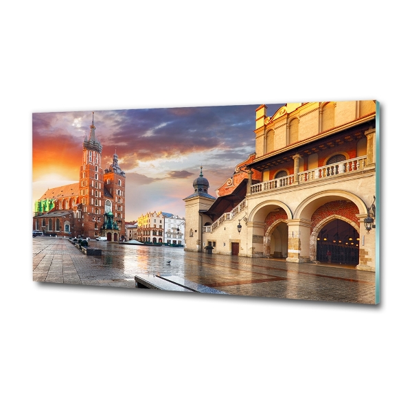 Foto schilderij op glas Krakau, Polen