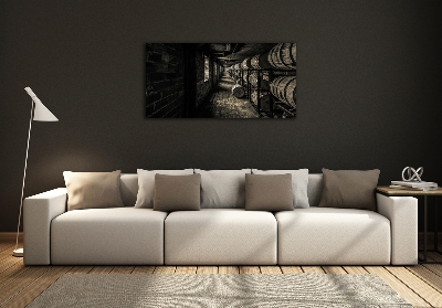 Schilderij op glas Bourbonvaten