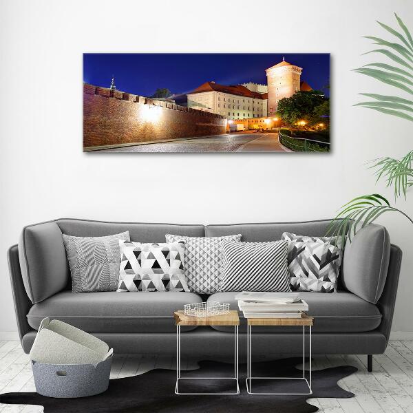 Schilderij glas Krakau, Polen