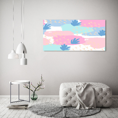 Foto schilderij op glas Kleurrijk patroon