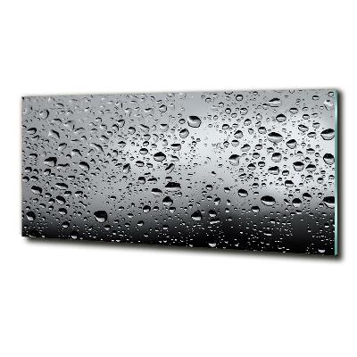 Schilderij glas waterdruppels