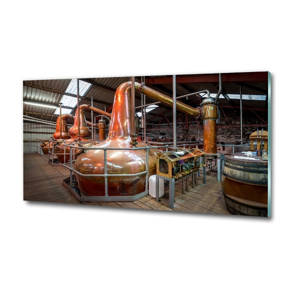 Glazen schilderij Brouwerij