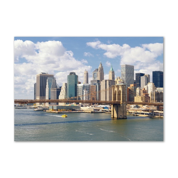 Glazen schilderij Manhattan, New York